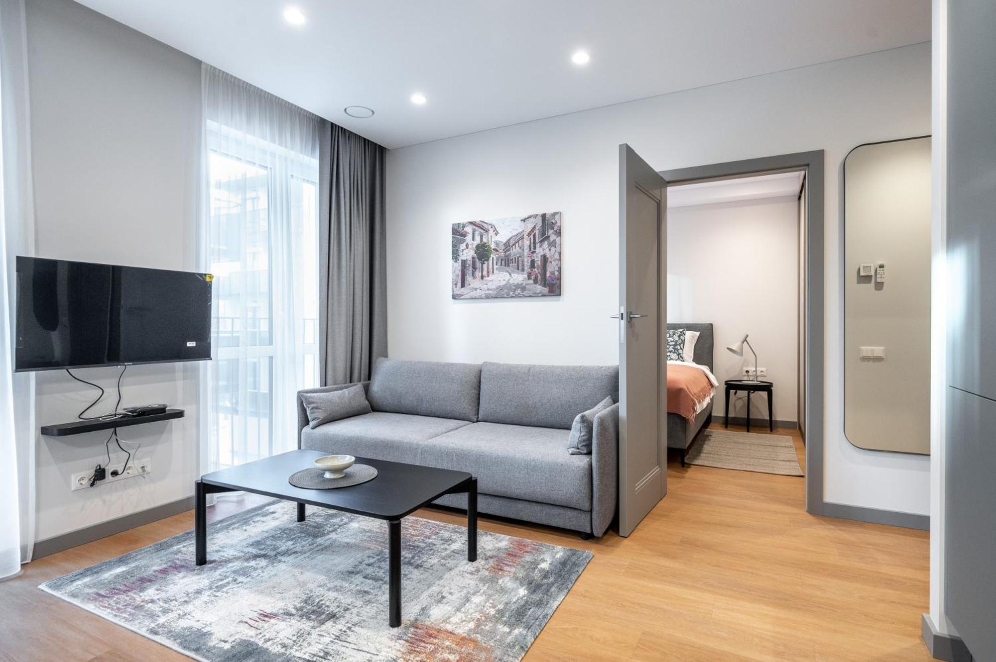 דירה Brand New Downtown By Reside Baltic
