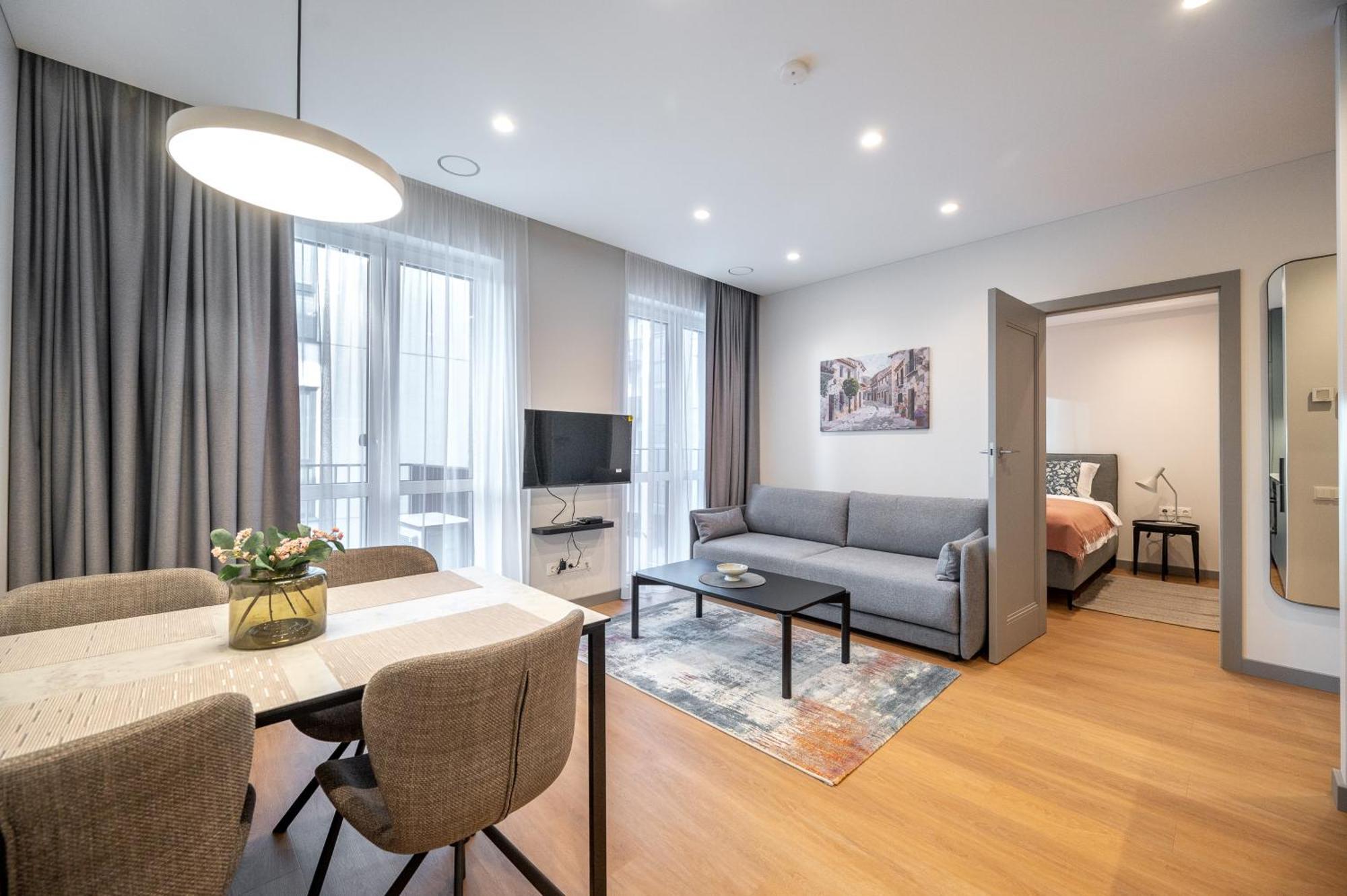 Brand New Downtown By Reside Baltic דירה וילנה